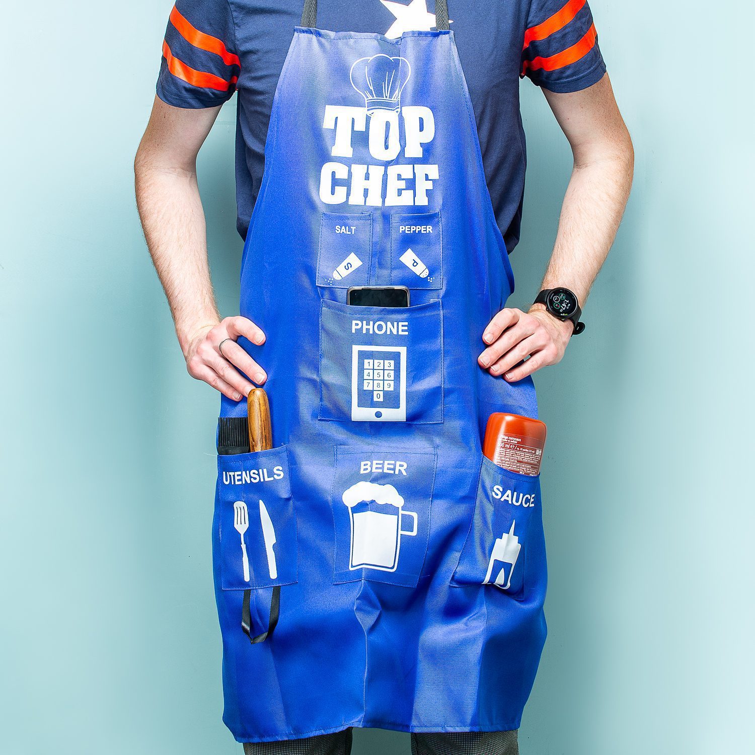 Top Chef Schürze für Männer