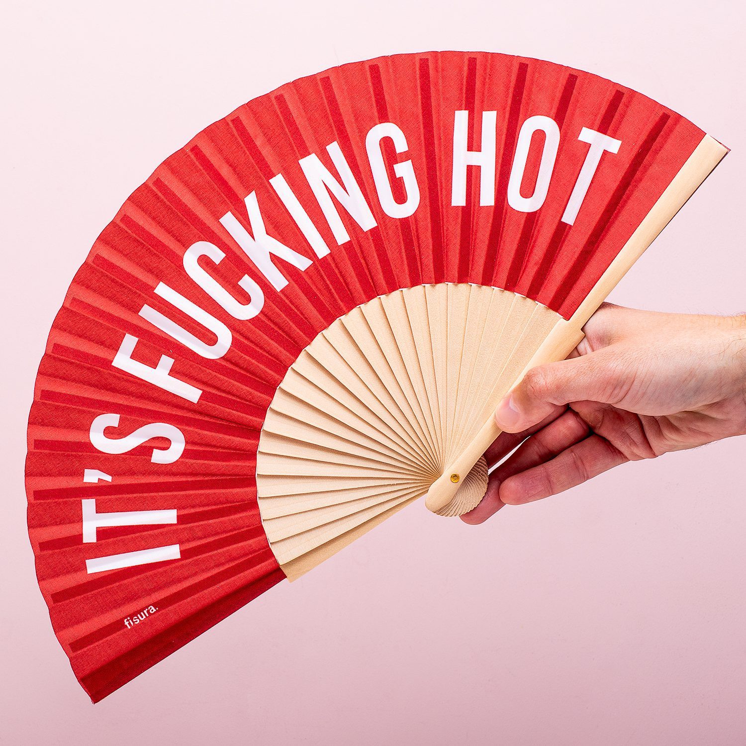 Holzfächer It’s Fucking Hot