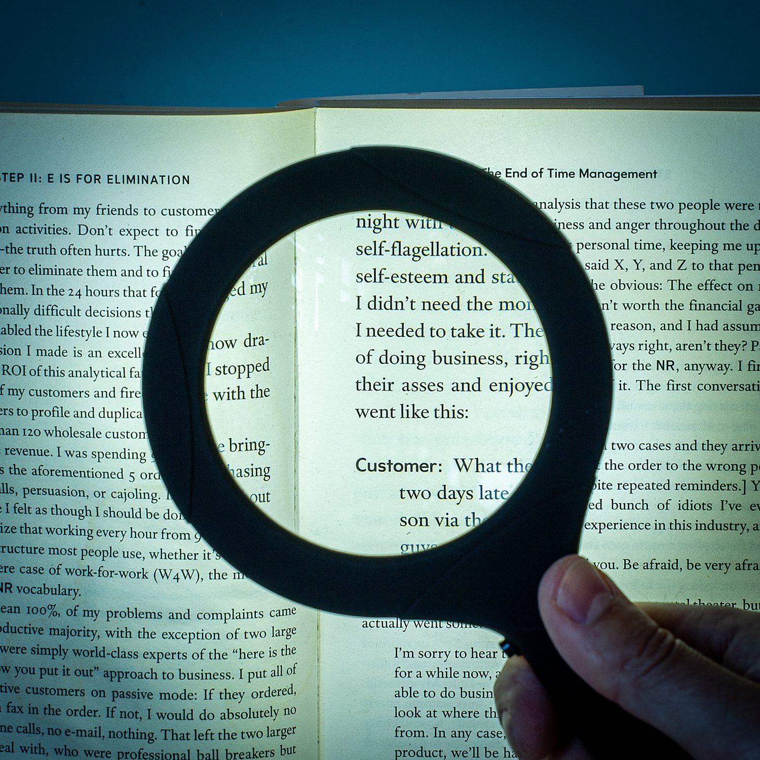 Vergrößerungsglas mit Beleuchtung