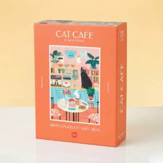 Katzen-Café Puzzle (1000 Teile)