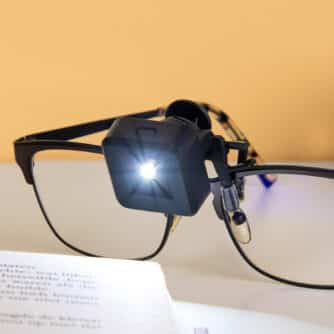 Clip-on Leselampe