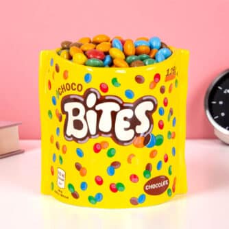 M&M's-Tüte Blumentopf