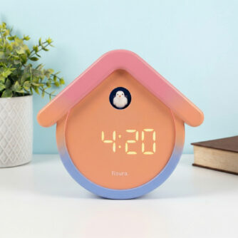 Digitale wekker met koekoek