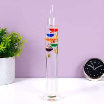 Glazen Galileo thermometer