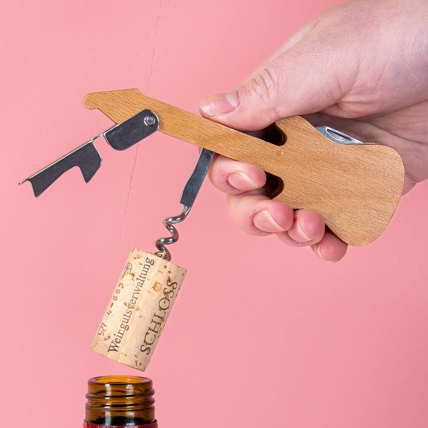 Rockender Korkenzieher