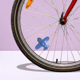 Vliegtuig fietsaccessoire