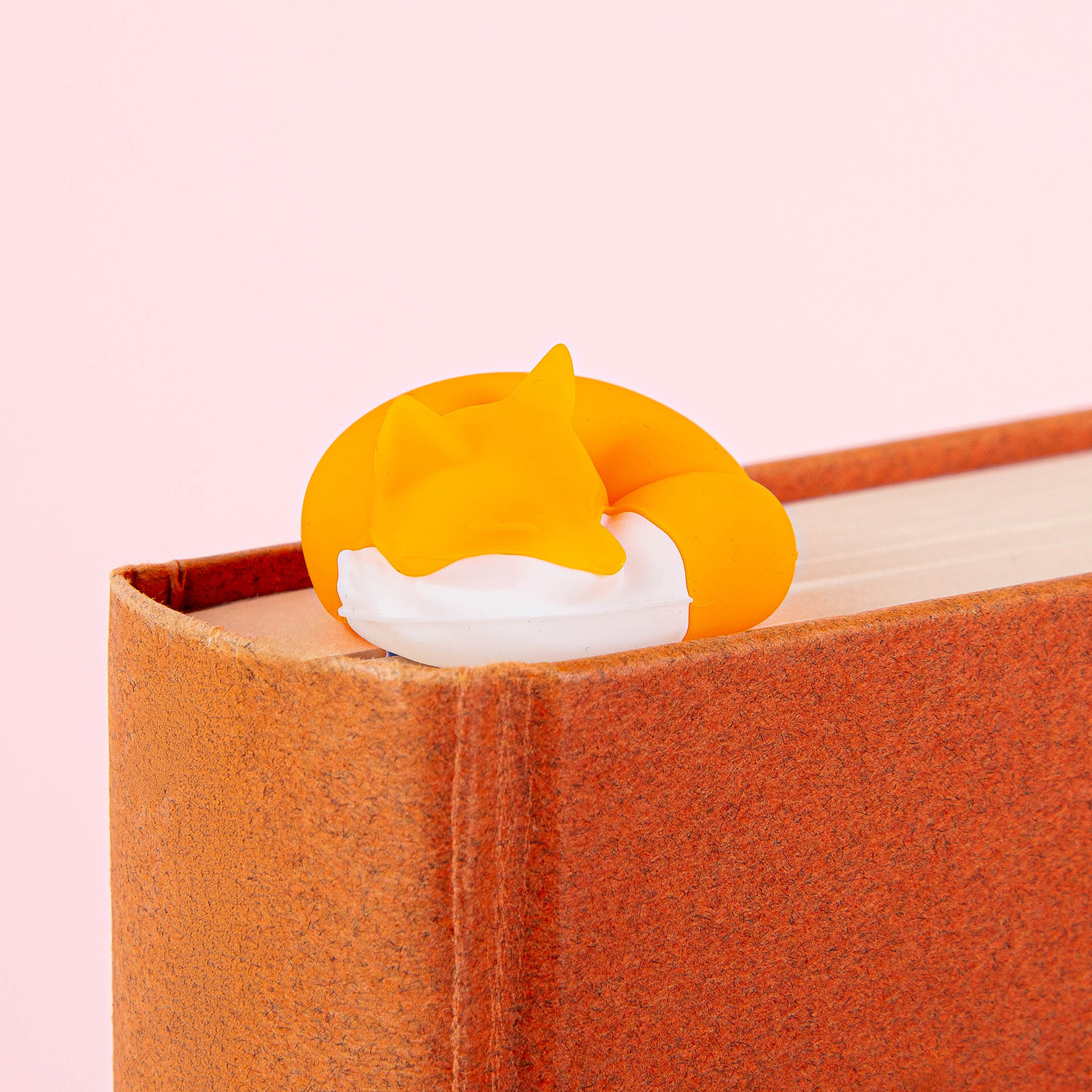 Slapende vos boekenlegger-Detail