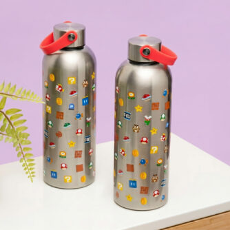 Nintendo Super Mario Metall-Trinkflasche