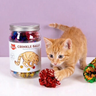 Kiko Bällchen für Katzen (10er Set)