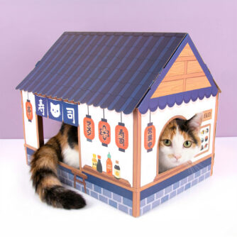 Sushi kattenhuis en krabmeubel