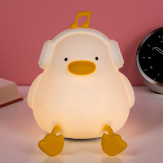 Eend nachtlampje met koptelefoon