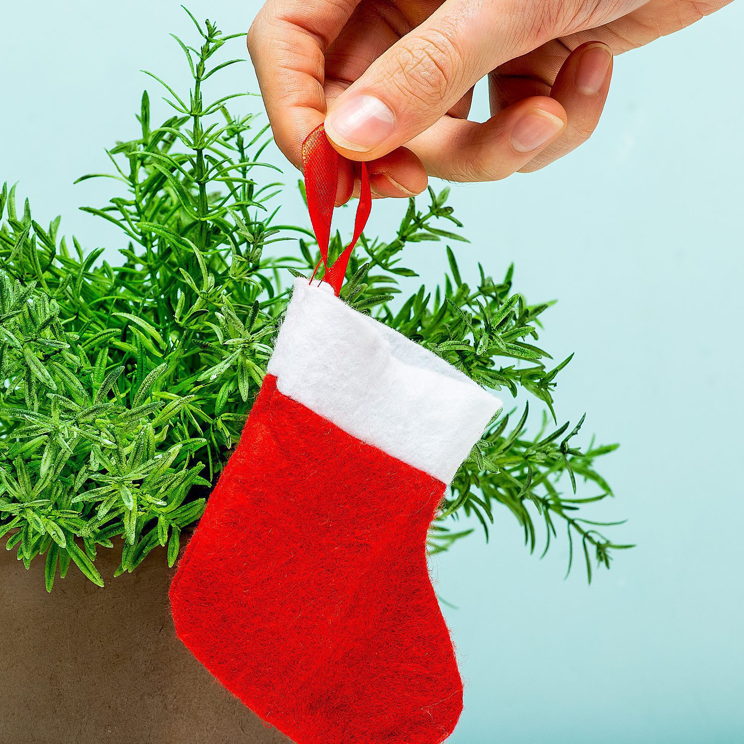 Schreibtisch Weihnachtsschmuck