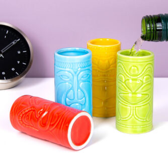 Tiki shotglaasjes (set van 4)