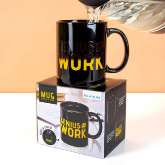 Warmtegevoelige mok Genius @ work