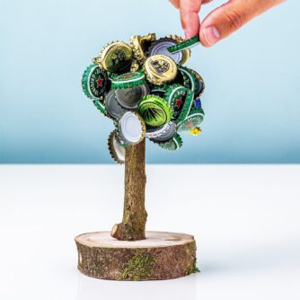 Magnetischer Bierbaum