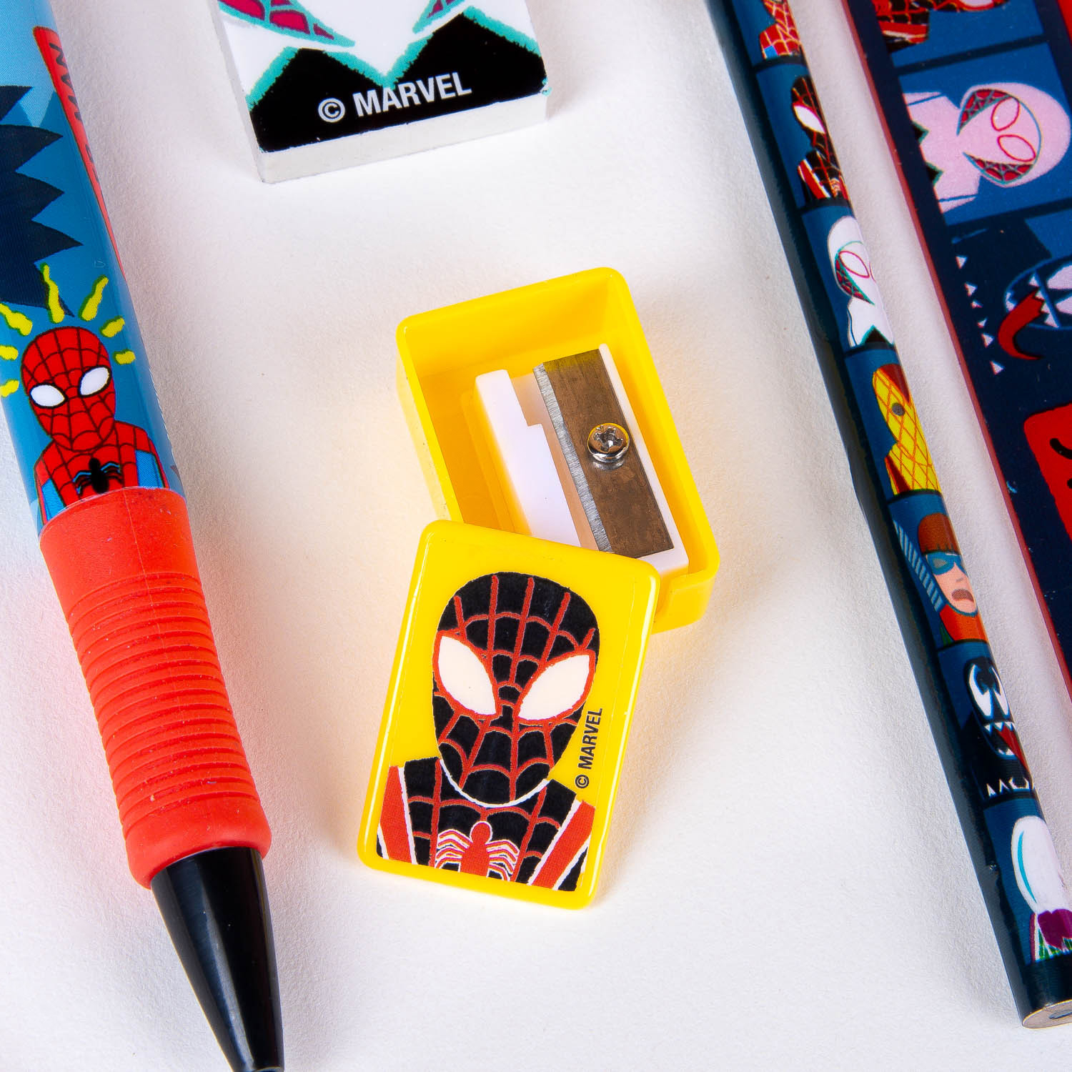 Stationery Set, Spider-Man-Detail