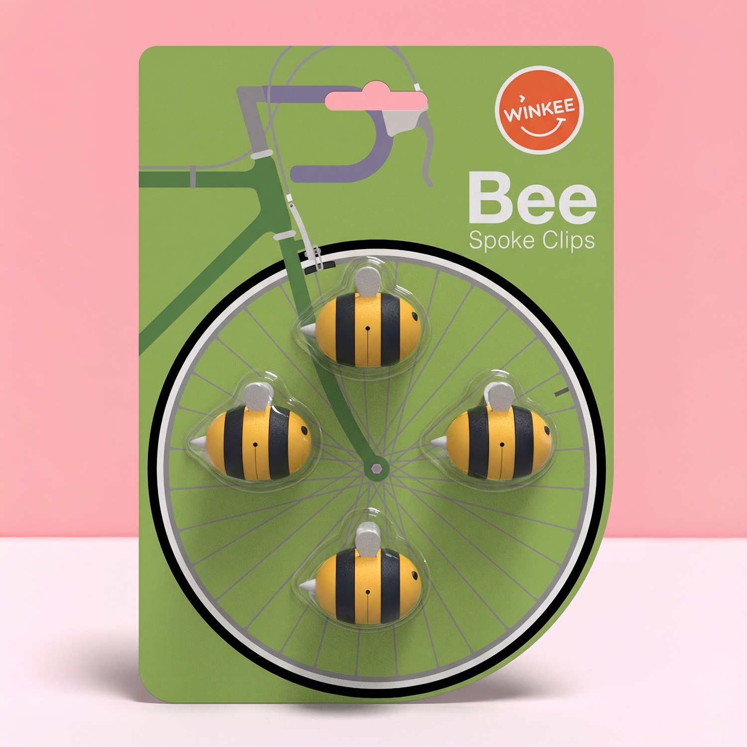 Bij spaakkralen (set van 4)-Verpakking
