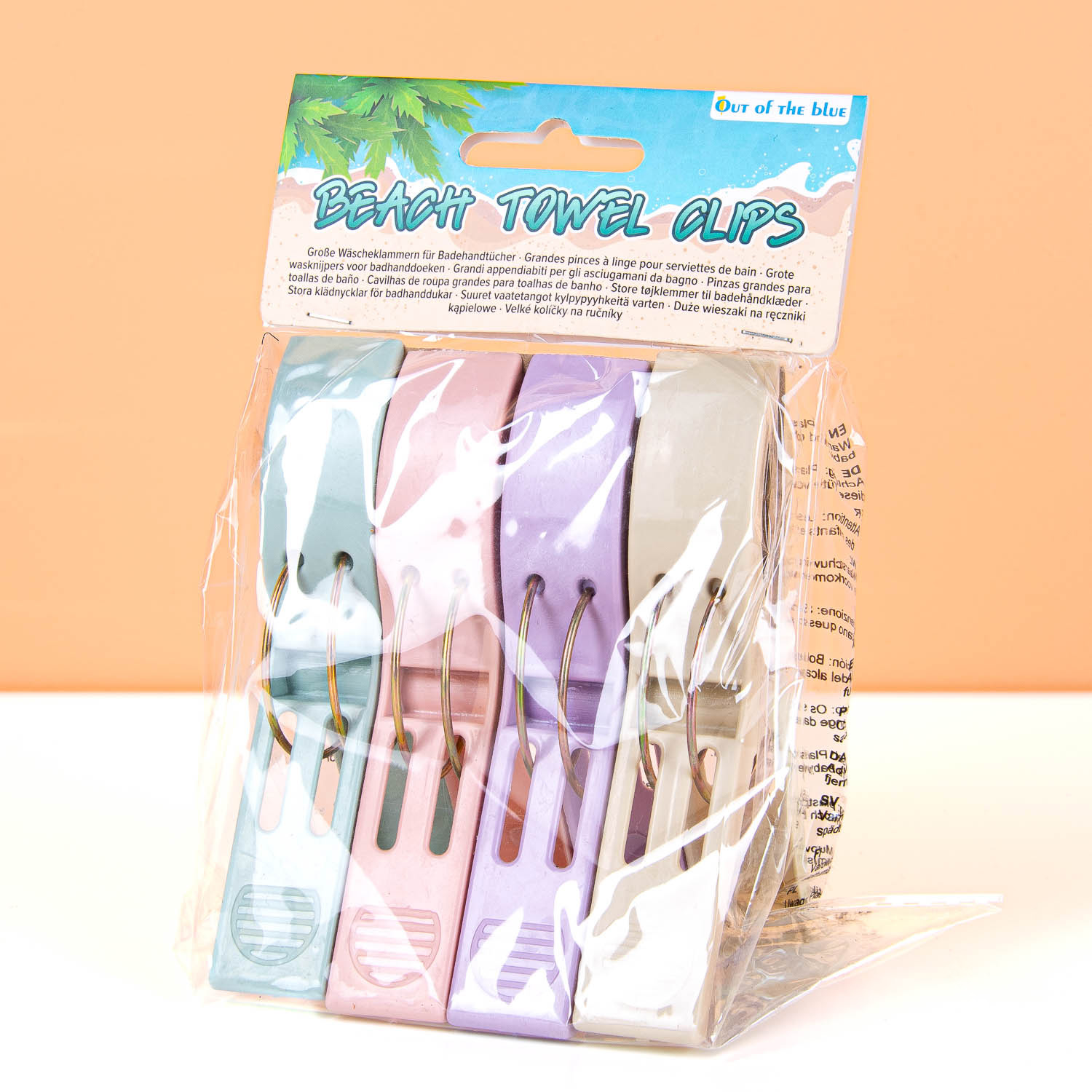Big beach towel clips-Verpakking