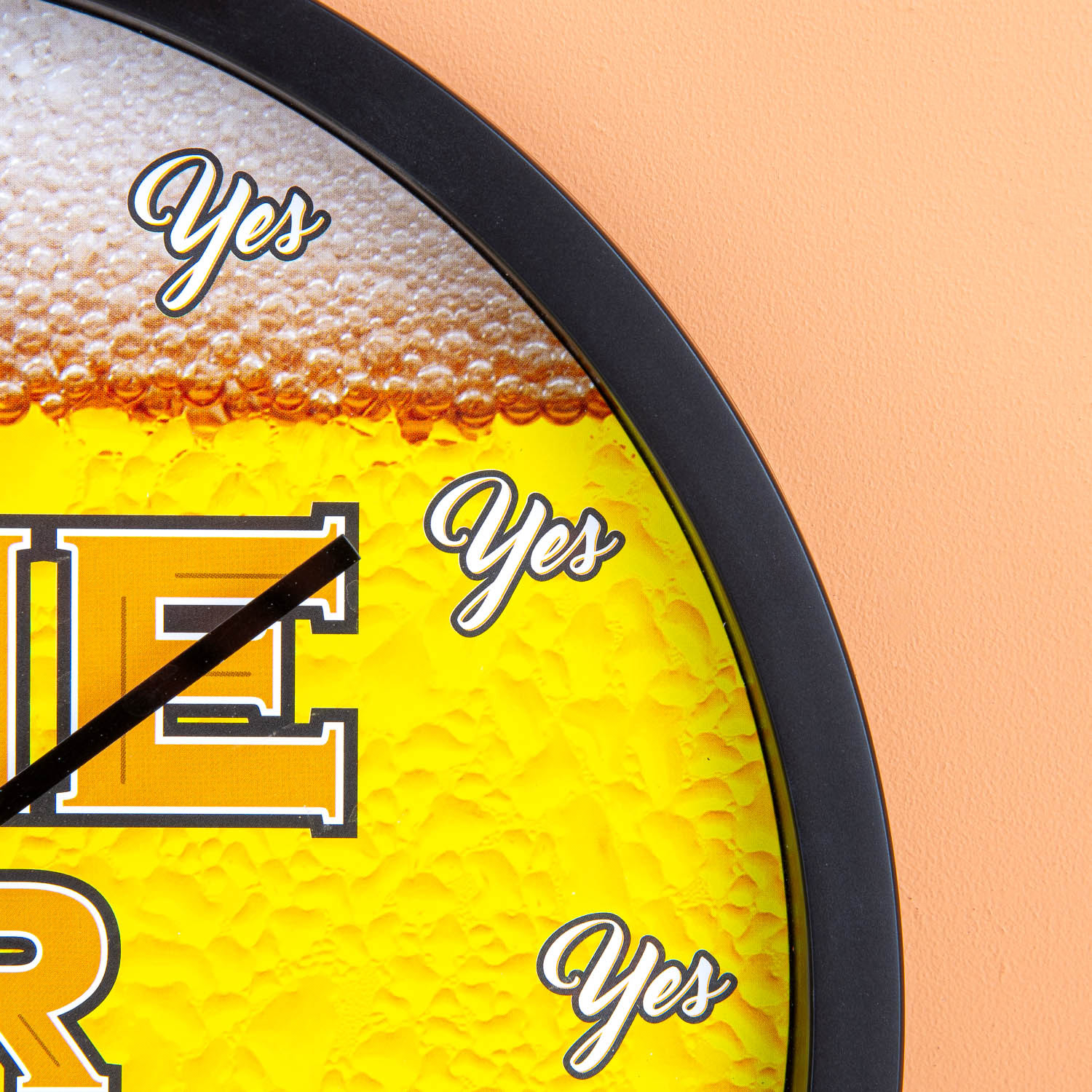 Wall clock, Time for Beer-Detail