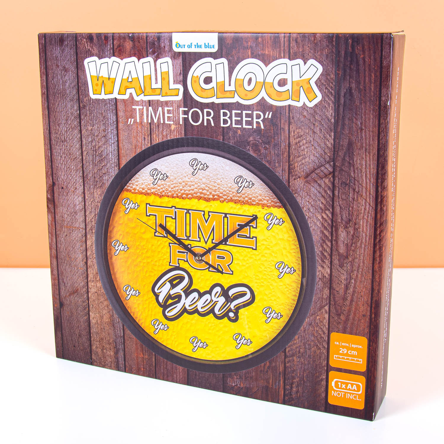 Wall clock, Time for Beer-Verpakking