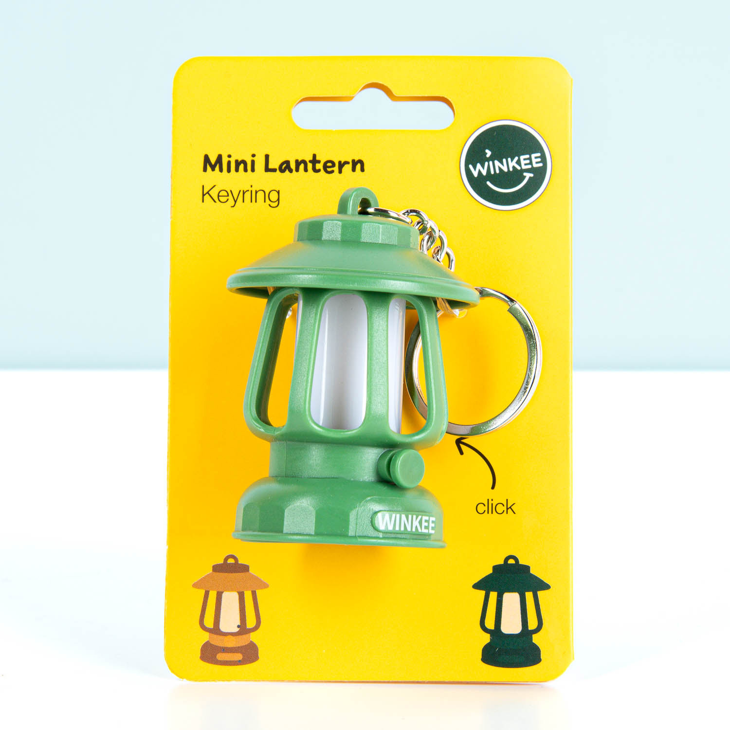 Mini lantaarn sleutelhanger met licht-Verpakking 2