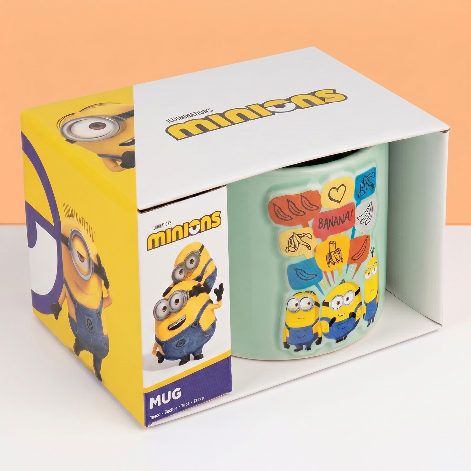 Minions mok met reliëf-Verpakking