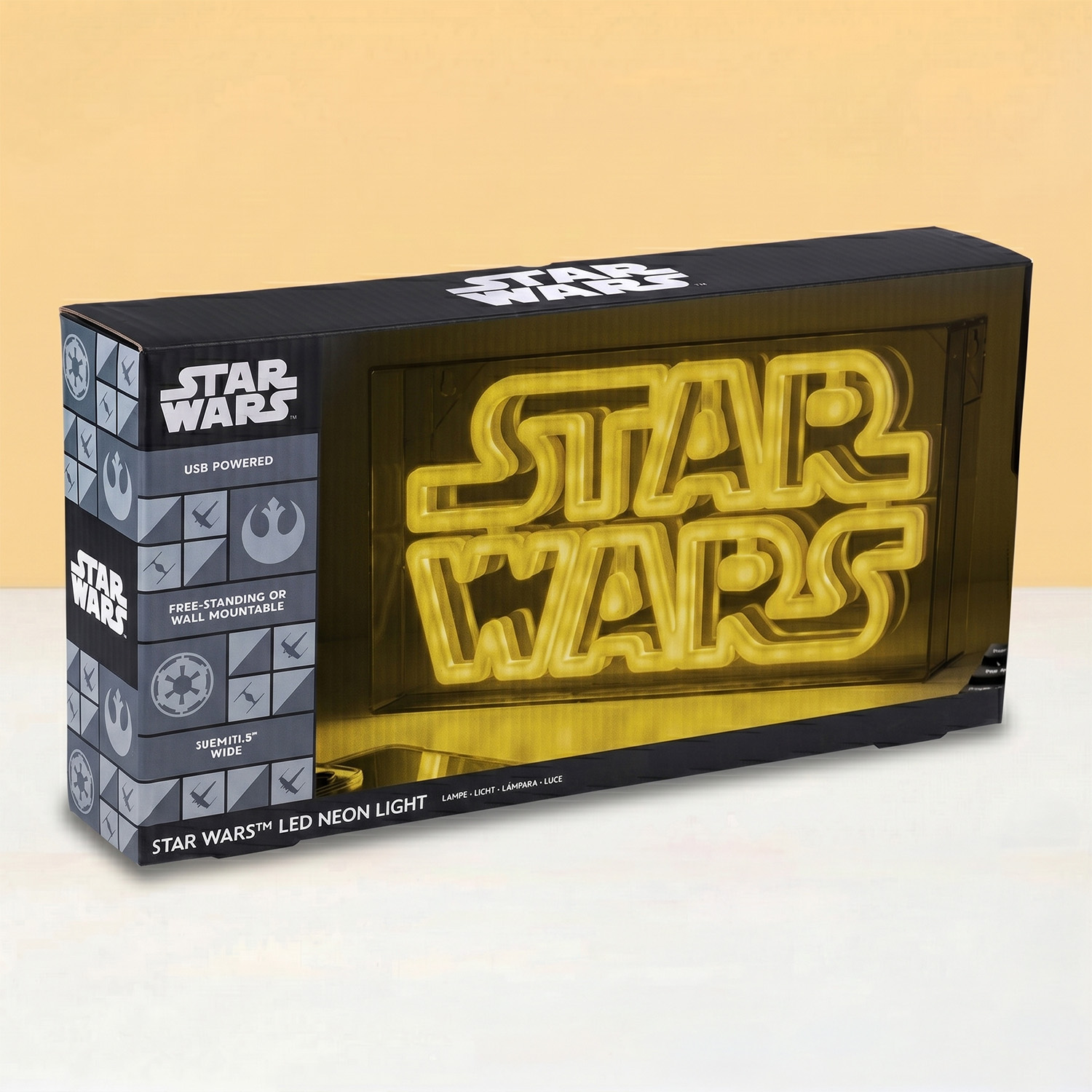 Star Wars neon logo muurlamp-Verpakking
