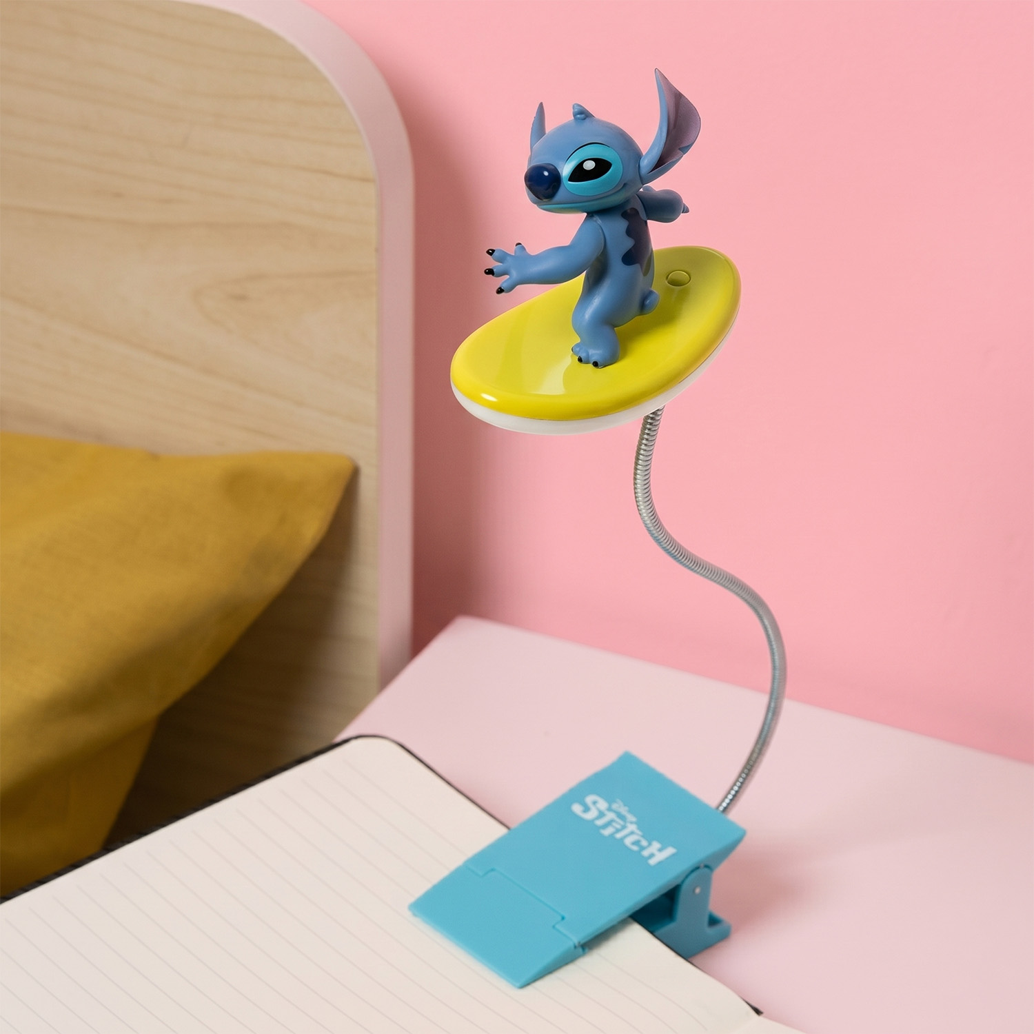 Disney Surfende Stitch leeslampje-Lamp uit