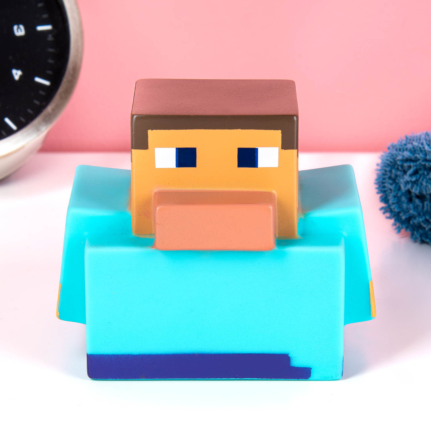 Minecraft Steve badeendje-voor aanzicht