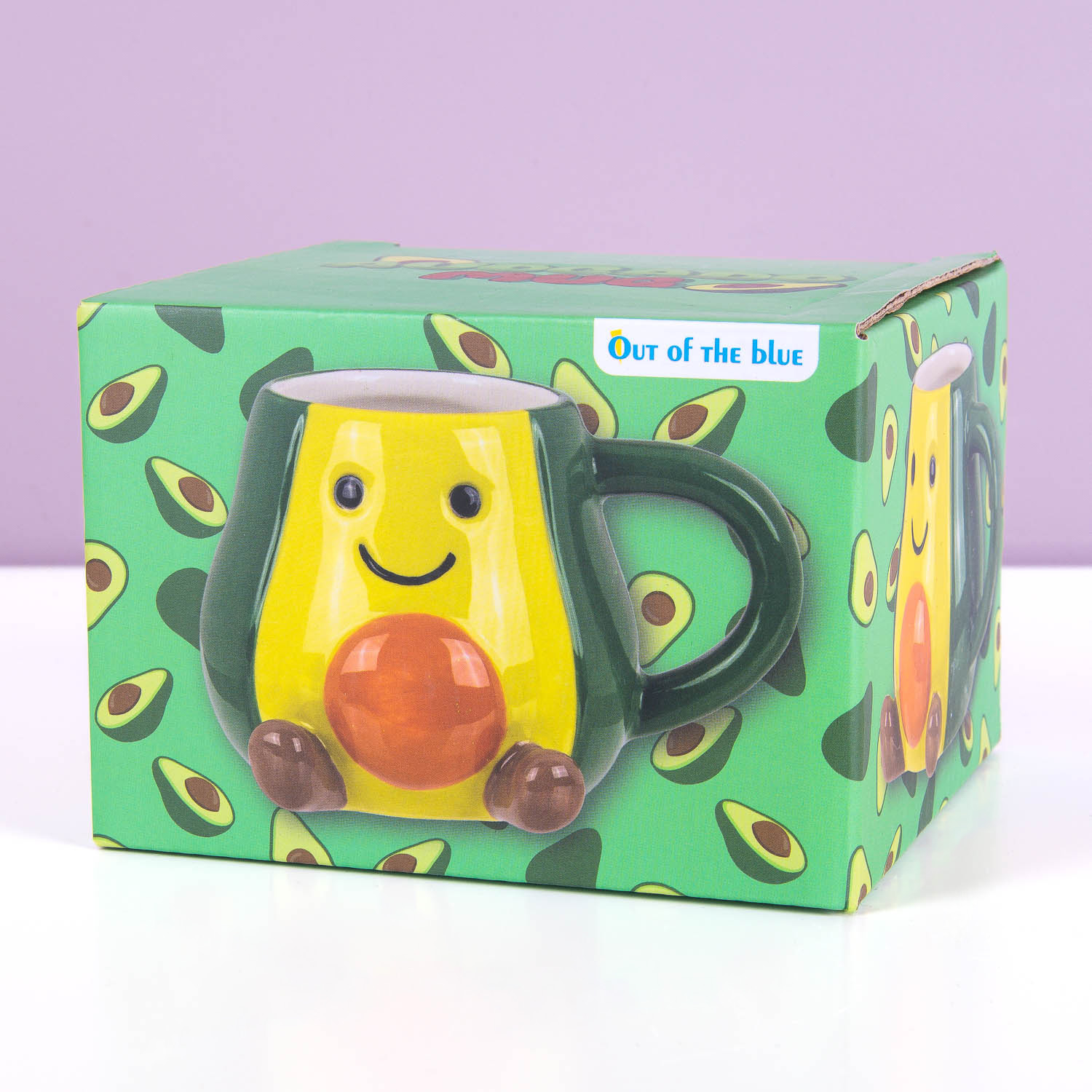 Mug, Kawaii Avocado-Verpakking
