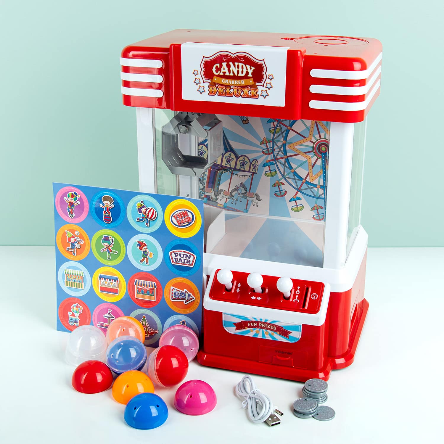 Luxe snoep grijpmachine - extra afbeelding