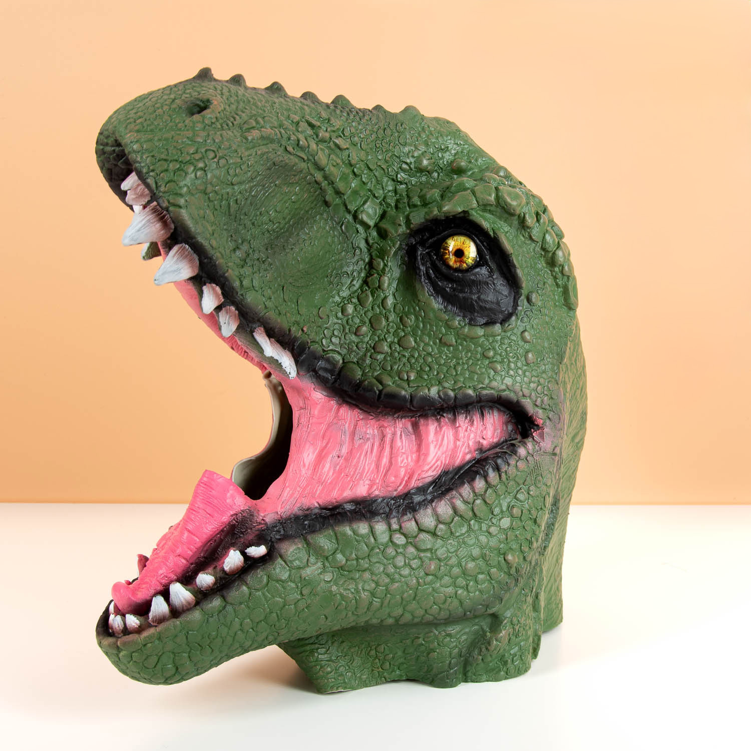 Realistisch dinosaurus masker - verpakking