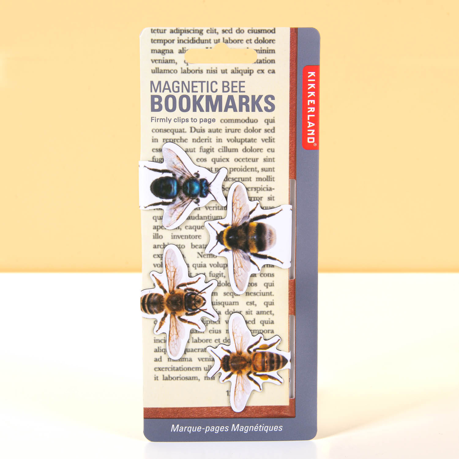 Magnetische bijenbladwijzers (set van 4)-Verpakking