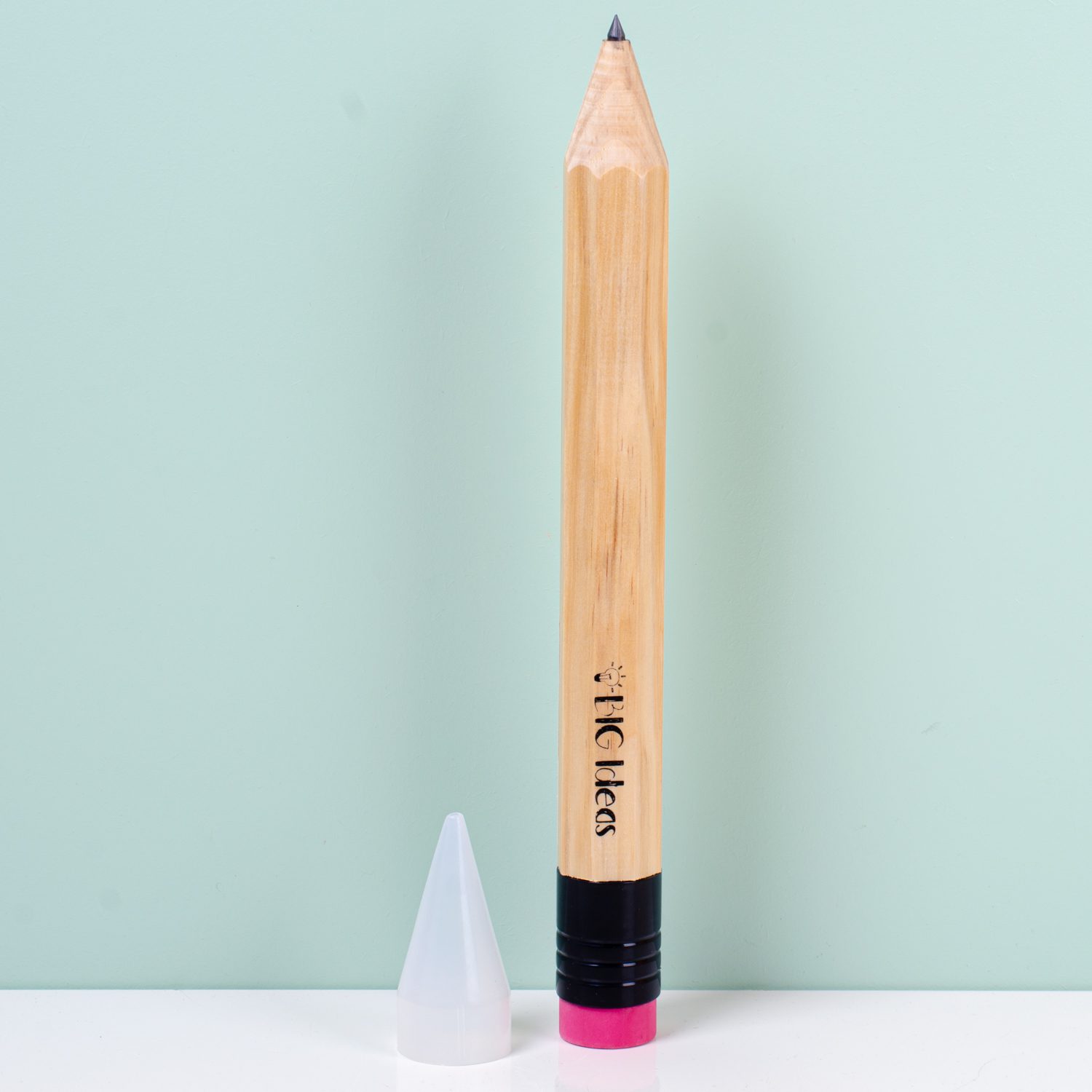 XXL-Bleistift mit Radiergummi