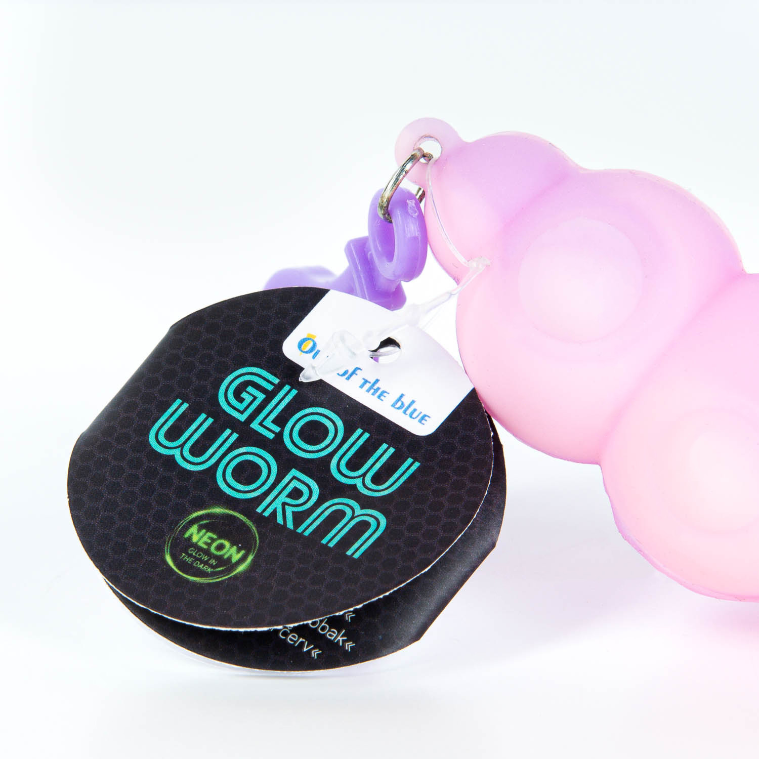 Glow worm sleutelhanger-Detail/Verpakking