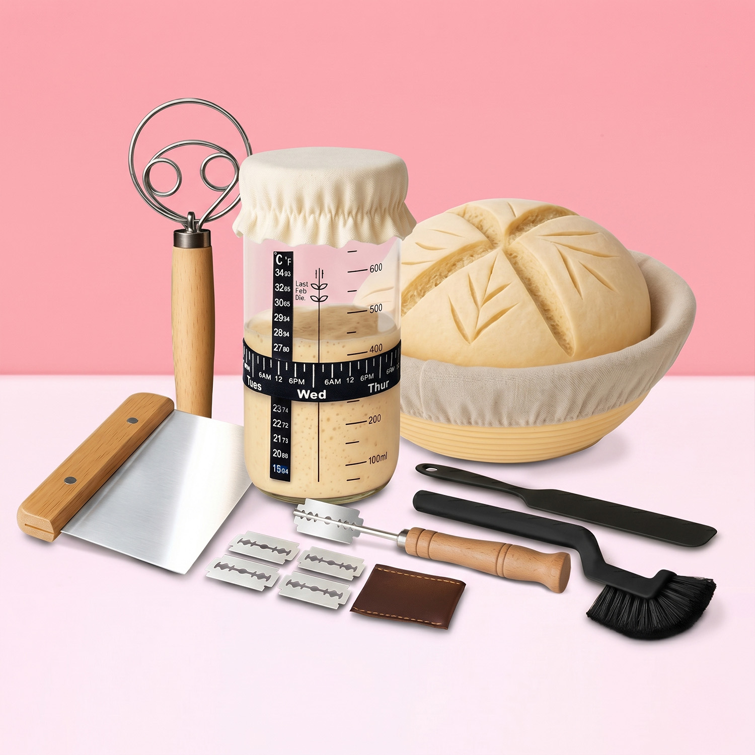 Complete Sourdough Kit-Inhoud