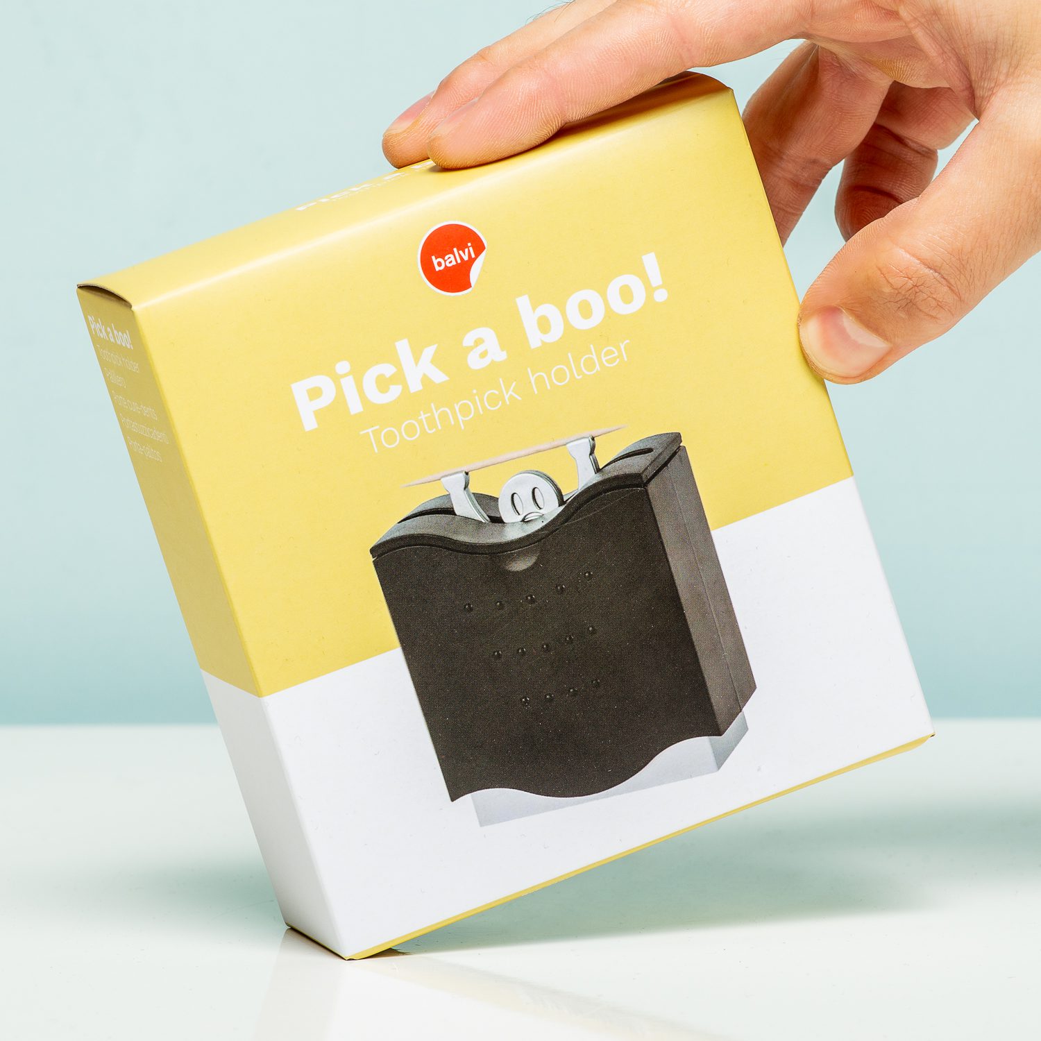 Pick a Boo! cocktailprikkerhouder - verpakking