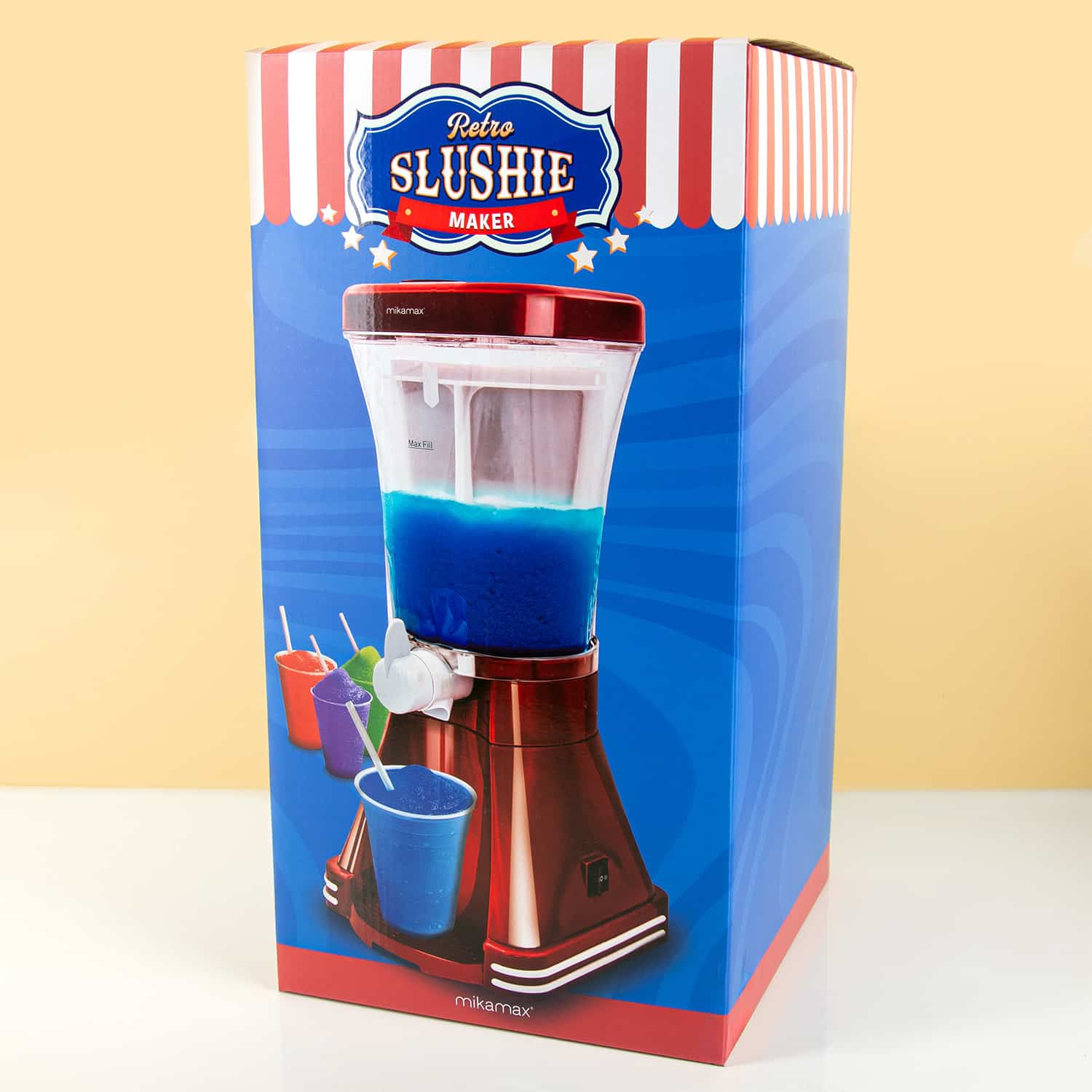 Retro slushie machine - verpakking